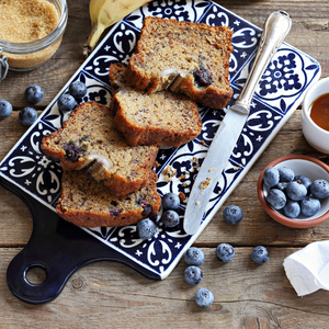 Savoureux desserts préparés avec des myrtilles Blue Gold bien mûres, apportant une touche sucrée et fruitée.
